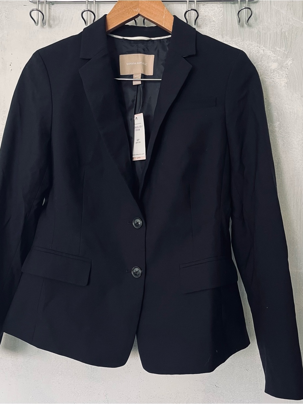Banana Republic Women's Black Tailored Blazer